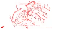 COUVERCLE GAUCHE pour Honda TACT 50 STAND UP de 1990