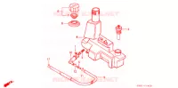 RESERVOIR D'HUILE (SZ50MK/MN) pour Honda TACT 50 STAND UP de 1990