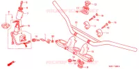 GUIDON   TE DE FOURCHE pour Honda TL125 FIELD TRIPPER de 1986