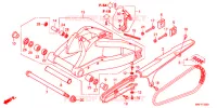 BRAS OSCILLANT pour Honda CBR 1000 RR SP1 de 2017