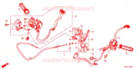 LEVIER DE GUIDON   CABLE   COMMODO pour Honda CBR 1000 RR SP1 de 2017
