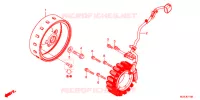 ALTERNATEUR pour Honda CBR 400 R ABS de 2017
