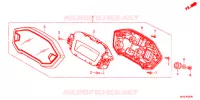 COMPTEUR pour Honda CBR 400 R ABS de 2017