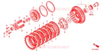 EMBRAYAGE pour Honda CBR 400 R ABS de 2017