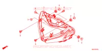 PHARE pour Honda CBR 400 R ABS de 2017