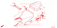 SELLE pour Honda CBR 400 R ABS de 2017