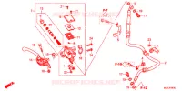 MAITRE CYLINDRE DE FREIN AVANT (CBR400R) pour Honda CBR 400 R de 2017