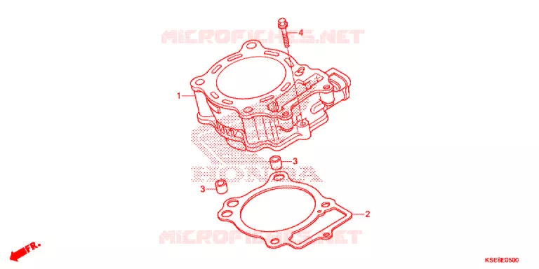 CYLINDRE Honda MOTO 150 CRF 2017  CRF150RH
