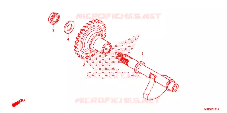 BALANCIER Honda MOTO 450 CRF 2017  CRF450RXH