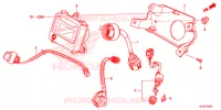 COMMODO   COMPTEUR pour Honda PIONEER 700 M4 DELUXE de 2017