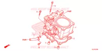 CYLINDRE pour Honda PIONEER 700 M4 DELUXE de 2017