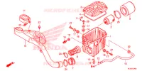 FILTRE A AIR pour Honda PIONEER 700 M4 DELUXE de 2017