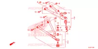 TRIANGLES AVANT pour Honda PIONEER 700 M4 DELUXE de 2017