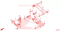 BRAS ARRIERE pour Honda FOURTRAX 500 FOREMAN RUBICON 4X4 AT IRS DCT EPS de 2017