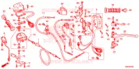 COMMODO   LEVIER   CABLE pour Honda FOURTRAX 500 FOREMAN RUBICON 4X4 AT IRS DCT EPS de 2017