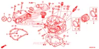 CULASSE pour Honda FOURTRAX 500 FOREMAN RUBICON 4X4 AT IRS DCT EPS de 2017