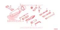 OUTIL pour Honda FOURTRAX 500 FOREMAN RUBICON 4X4 AT IRS DCT EPS de 2017