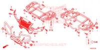SUPPORT pour Honda FOURTRAX 500 FOREMAN RUBICON 4X4 AT IRS DCT EPS de 2017