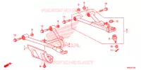 TRIANGLES AVANT pour Honda FOURTRAX 500 FOREMAN RUBICON 4X4 AT IRS DCT EPS de 2017