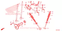 ARBRE A CAMES   SOUPAPE pour Honda FOURTRAX 500 FOREMAN 4X4 de 2017
