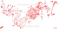 GUIDON pour Honda FOURTRAX 500 FOREMAN 4X4 de 2017