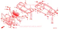 SUPPORT pour Honda FOURTRAX 500 FOREMAN 4X4 de 2017
