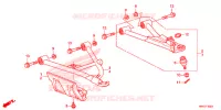 TRIANGLES AVANT pour Honda FOURTRAX 500 FOREMAN 4X4 de 2017