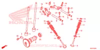 ARBRE A CAMES   SOUPAPE pour Honda FOURTRAX 500 FOREMAN 4X4 de 2017