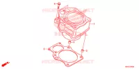CYLINDRE pour Honda FOURTRAX 500 FOREMAN 4X4 de 2017