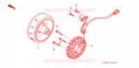 ALTERNATEUR pour Honda FOURTRAX 680 RINCON de 2008