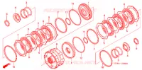 EMBRAYAGE (2 3) pour Honda FOURTRAX 680 RINCON de 2008