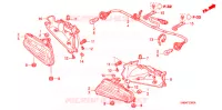 FEU ARRIERE pour Honda FOURTRAX 680 RINCON de 2008