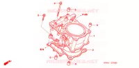 CYLINDRE pour Honda FOURTRAX 680 RINCON CAMO de 2009