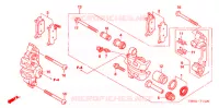 ETRIER DE FREIN AVANT pour Honda FOURTRAX 680 RINCON CAMO de 2009