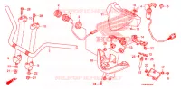 GUIDON pour Honda FOURTRAX 680 RINCON de 2015