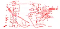 LEVIER DE GUIDON   CABLE   COMMODO pour Honda FOURTRAX 680 RINCON de 2015