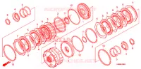 EMBRAYAGE (2 3) pour Honda FOURTRAX 680 RINCON de 2016