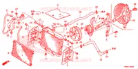 RADIATEUR pour Honda FOURTRAX 680 RINCON de 2016