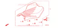 SELLE pour Honda FOURTRAX 680 RINCON de 2016