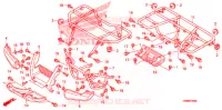 SUPPORT pour Honda FOURTRAX 680 RINCON de 2016