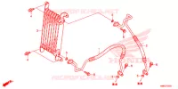 RADIATEUR D'HUILE pour Honda FOURTRAX 680 RINCON RED de 2017