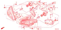 PHARE pour Honda FOURTRAX 680 RINCON RED de 2017