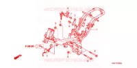 CADRE pour Honda SUPER CUB 110 de 2010