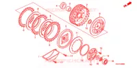 EMBRAYAGE pour Honda SUPER CUB 110 de 2010