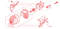 FEU ARRIERE pour Honda SUPER CUB 110 de 2010