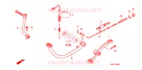 PEDALE   KICK pour Honda SUPER CUB 110 de 2010