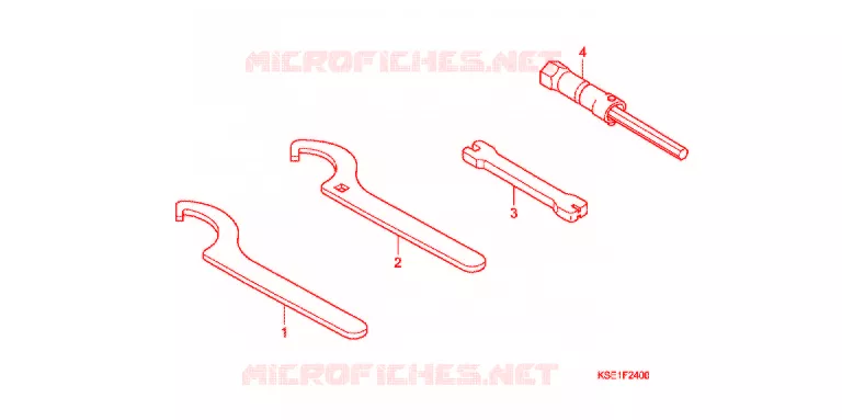 OUTIL Honda MOTO 150 CRF 2012  CRF150RBC