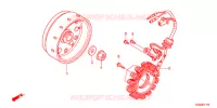 ALTERNATEUR pour Honda SUPER CUB 50 MD -J- de 2017