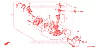 CORPS DE PAPILLON pour Honda SUPER CUB 50 PRO -YA- de 2016