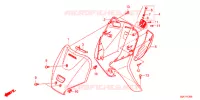 CARENAGE AVANT pour Honda TACT 50      2J de 2015